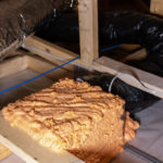 Attic insulation.