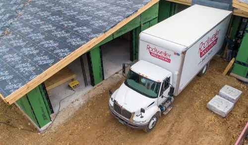 new construction, Rockweiler truck