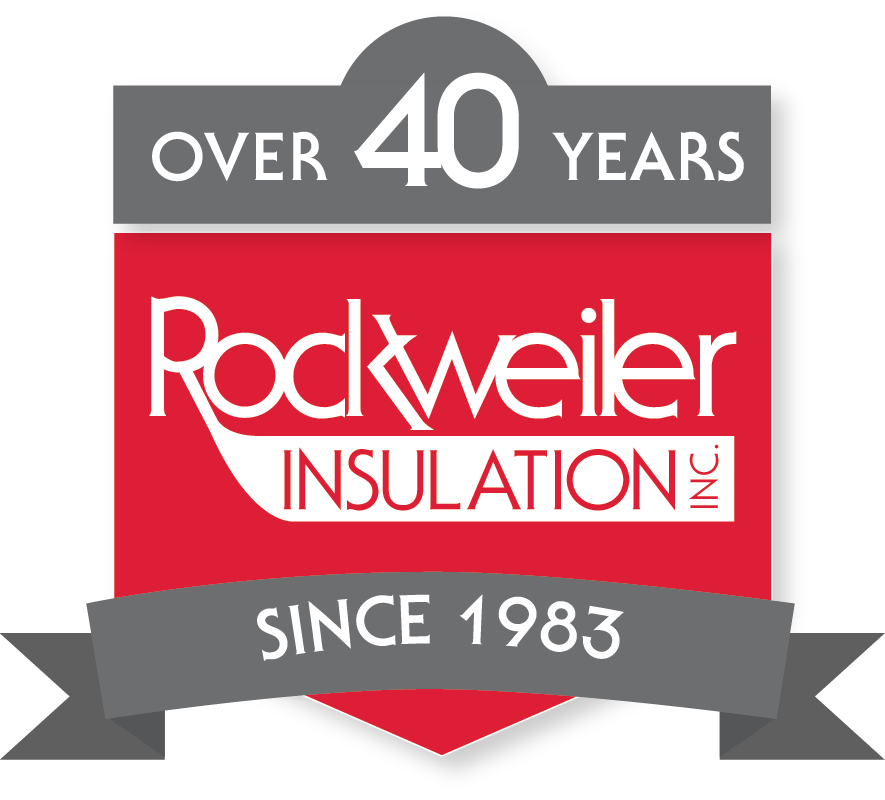 Rockweiler Insulation Inc, Over 40 Years footer logo, Since 1983