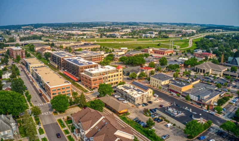 Middleton, Wisconsin city view