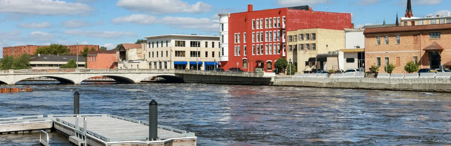 Riverfront in Janesville Wisconsin