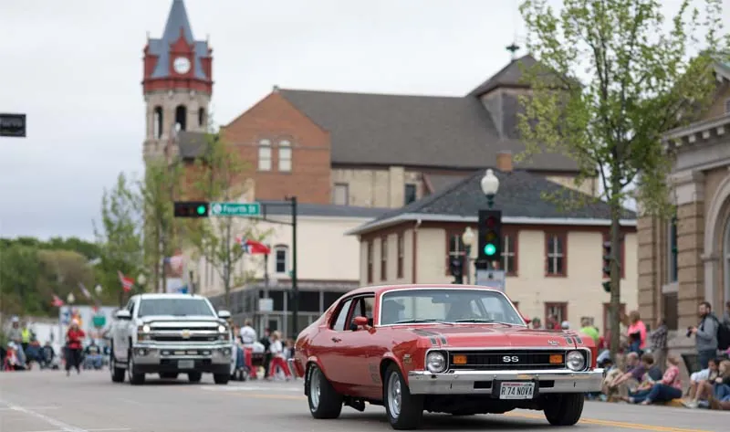Norwegian Parade in Stoughton, Wisconsin