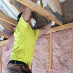 Fiberglass batts insulation