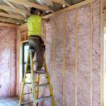 Fiberglass batts insulation