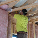 Fiberglass batts insulation